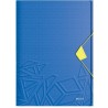 Teczka z gumką Leitz Urban Chic, PP, A4, grzbiet 15 mm, mieści 150 kartek, niebieska 46490032