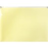 Teczka na dokumenty A4 na suwak PP pastelowy żółty TSP-A4-03 BIURFOL