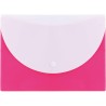 Teczka kopertowa na zatrzask A5 RIO różowa E38978 PINK DELI