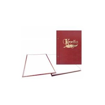 Kronika A4 250x345mm pionowa bordowa 1829- 319-026 WARTA WARTA