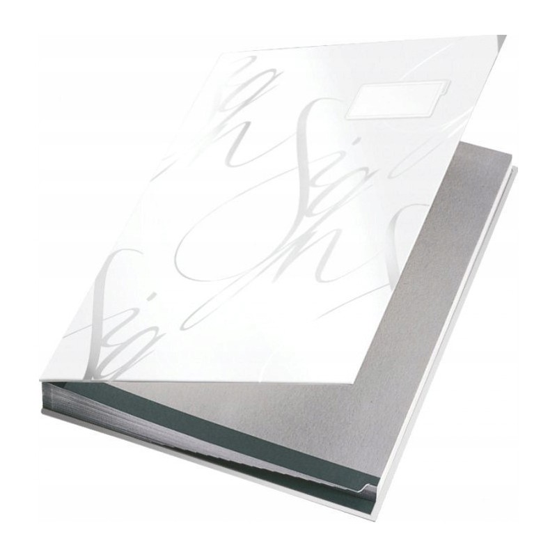 Książka do podpisu LEITZ biały 18 przegródek 57450001