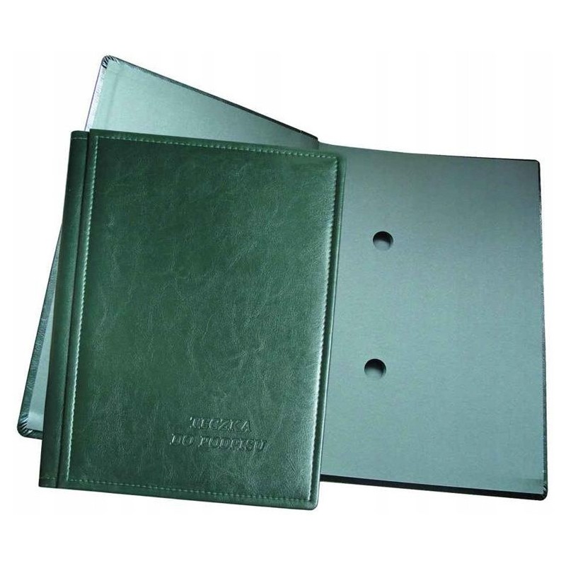 Teczka do podpisu skóropodobna 10k. 1824-920-038/040 WARTA