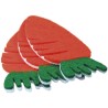 Filcowe MARCHEWKI 3D 3szt. 472947 TITANUM