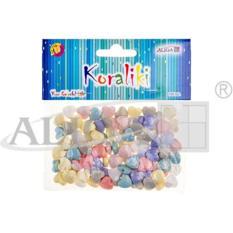 Koraliki SERCA 100sztuk PJ-5693 ALIGA