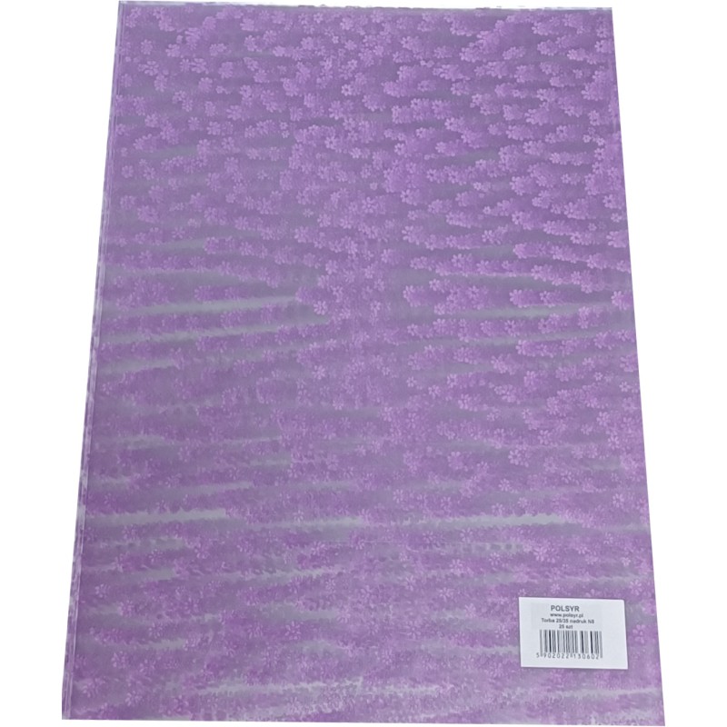 Torba foliowa z nadrukiem N7 20x35cm (25szt.) POLSYR