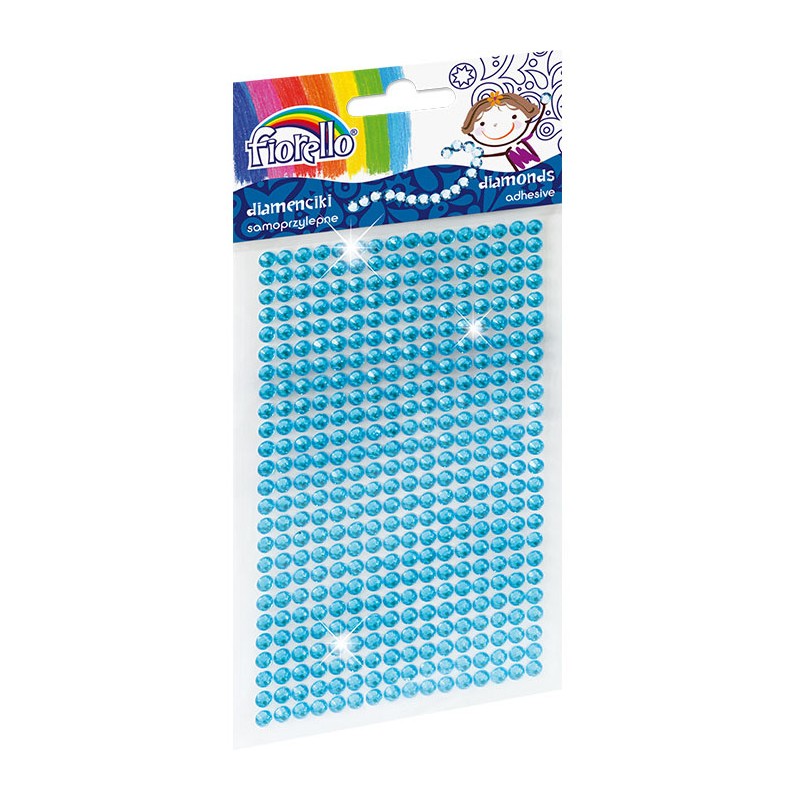 Diamenciki samoprzylepne niebieskie GR-DS039- 170-2392 FIORELLO