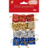 Mini prezenty ozdobne 2,5cm 12szt. GIF-9319 ALIGA