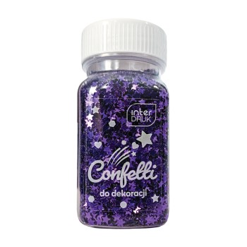 Confetti do dekoracji 30g UNICORN 12szt. INTERDRUK