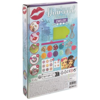 Biżuteria do ozdabiania diamentami 140041 BESTIES