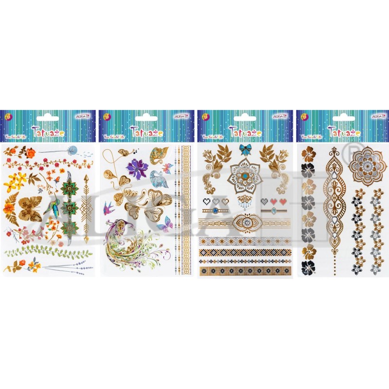 Naklejki tatuaże do ciała TAT-6775 ALIGA