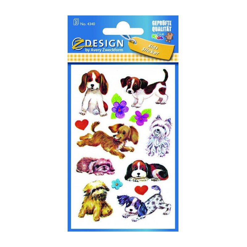 Naklejki ZF Psy 4340 Z-DESIGN KIDS AVERY ZWECKFORM