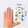 Naklejki tatuaże dla dzieci ZWIERZĄTKA 56761 Z-DESIGN KIDS TATTOO AVERY ZWECKFORM