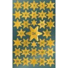 Naklejki Z-Design - złote gwiazdy z cyframi 52809 AVERY ZWECKFORM