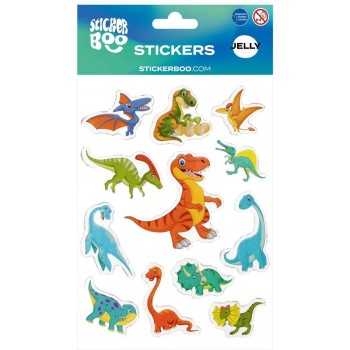 Naklejki 150x260mm DINOZAURY 537778 STICKERBOO