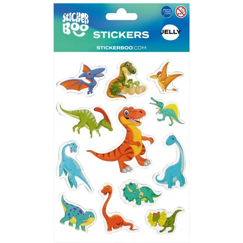 Naklejki 150x260mm DINOZAURY 537778 STICKERBOO