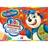 Blok rysunkowy szkolny A4 kolorowy 16 kartek 80g BAMBINO