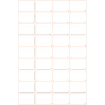 Etykieta biała (6 akuszy) 18x12 do opisu ręcznego, trwała 3042 AVERY ZWECKFORM