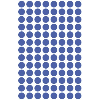 Usuwalne kółka 8mm 416szt./op. niebieskie 3591 AVERY ZWECKFORM