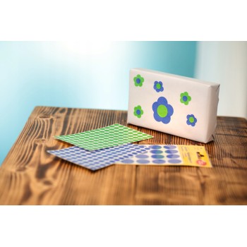 Usuwalne kółka 8mm 416szt./op. niebieskie 3591 AVERY ZWECKFORM