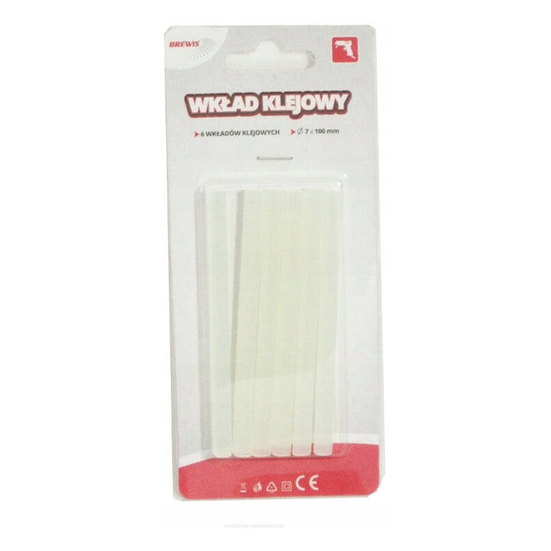 Wkład klejowy do pistoletu WK7-1 Q7mmx100mm (6szt)