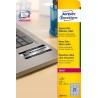 Etykiety Heavy Duty 63.5x29.6mm srebrne poliestrowe L6011-20szt AVERY ZWECKFORM