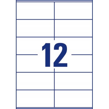 Etykiety A4 białe (100 arkuszy) 105x48mm 3424 AVERY ZWECKFORM