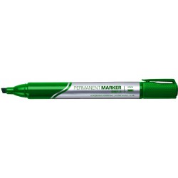 Marker permanentny RMP-2 ścięty zielony RYSTOR 459-003
