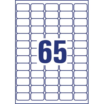 Etykieta ZF 38,1x21,2mm biała (25ark) L7971-25 AVERY ZWECKFORM