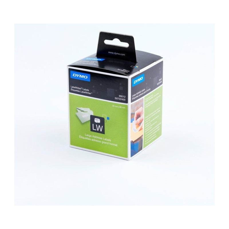 Etykiety DYMO adresowa 89x36 biała (2sztuki) 99012 S0722400