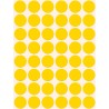 Etykiety ZF Q18mm 3377 żółte kółka BIU AVERY ZWECKFORM