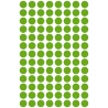 Usuwalne kółka 8mm 416szt./op. zielone 3592 AVERY ZWECKFORM