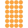 Etykiety kółka Q18mm pomarańczowe 3173 AVERY ZWECKFORM