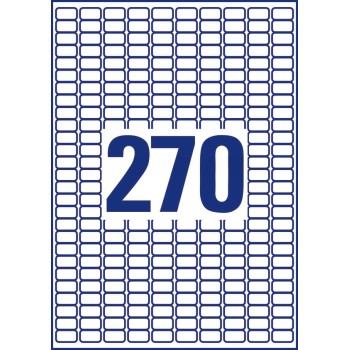 Etykiety A4 białe (25 arkuszy) 17.8x10mm L4730REV-25 AVERY ZWECKFORM