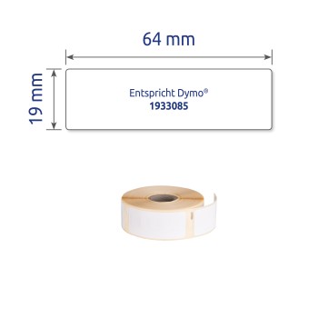 Etykiety HEAVY DUTY w rolce 450et.19x64mm,poliestr.trwałe,białe A1933085 AVERY ZWECKFORM