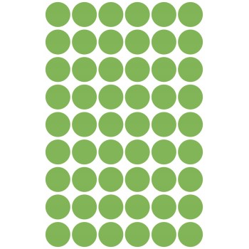 Etykiety ZF Q12mm 3149 zielone neon kółka AVERY ZWECKFORM