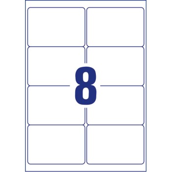 Etykiety kryjące wysyłkowe BlockOut, 99,1x67,7mm L7165B-100 AVERY ZWECKFORM