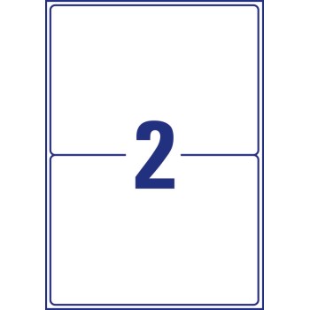 Etykiety kryjące wysyłkowe BlockOut 199,6x143,5mm L7168B-100 AVERY ZWECKFORM