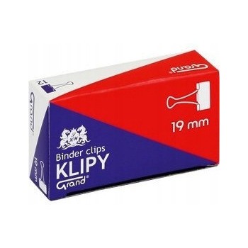 Klip biurowy 19mm do dokumentów (3/4 cala) praktyczny 110-1092 GRAND