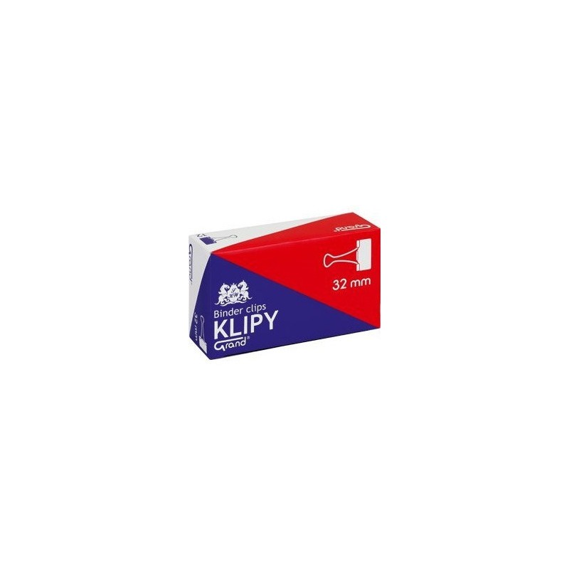 Klip biurowy 32mm do grubszych dokumentów (1 1/4 cala) 110-1094 GRAND