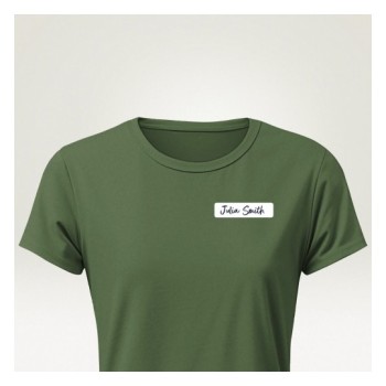 Etykieta identyfikatory imienne 76x19mm(10 arkuszy  120etykiet) Sztuczny jedwab 51064 AVERY ZWECKFORM