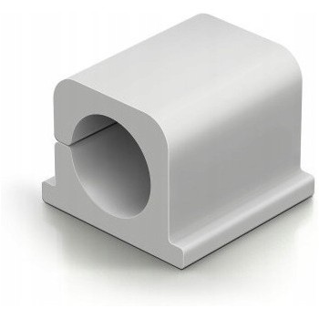 Klipsy samoprzylepne CAVOLINE CLIP PRO 2, na 2 kable, większy przekrój, 504310 DURABLE