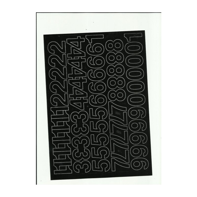 LITERY samoprzylepne 3cm (8) j.żółte ARTDRUK