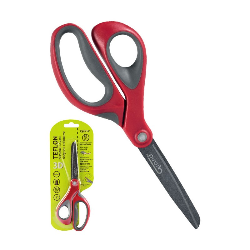 Nożyczki teflonowe 20,5cm dla leworęcznych GR-6800 130-1909 GRAND