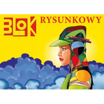 Blok rysunkowy A3 20k biały KRESKA