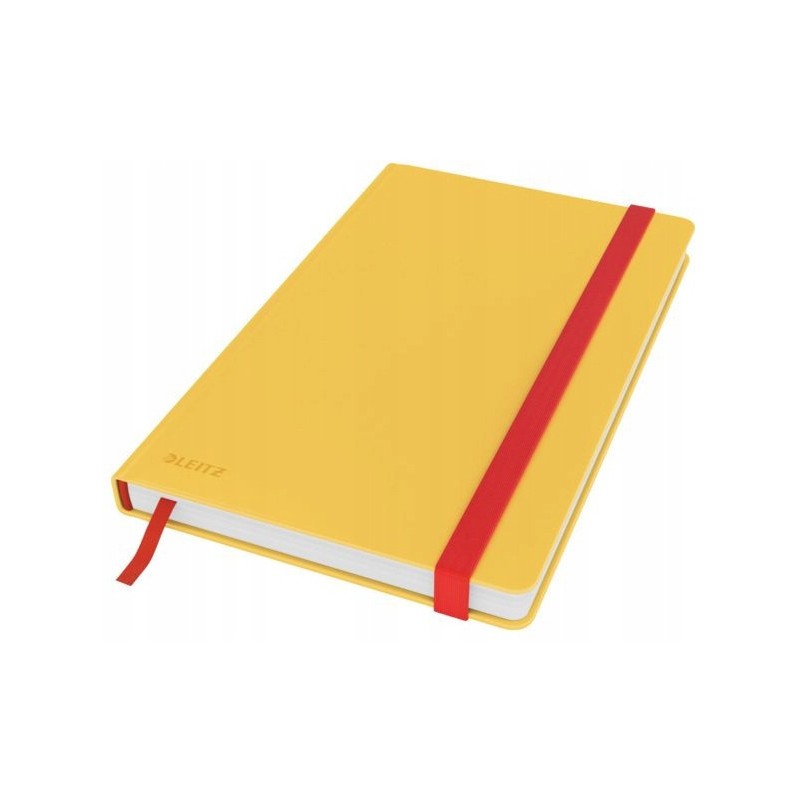 Notatnik Leitz Cosy, A5, kratka, żółty 44540019