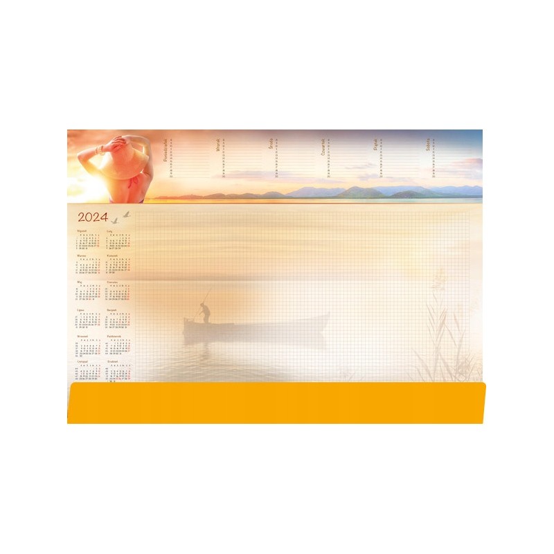 Terminarz -Planer A2 z listwą lato T-1-A2-1 Michalczyk i Prokop