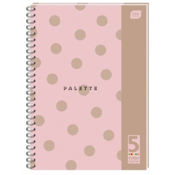 Kołozeszyt A5 100k z kolorowymi registrami INTERDRUK