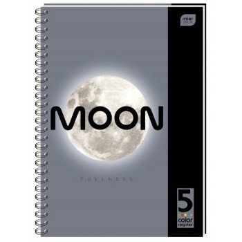 Kołozeszyt A5 100k z kolorowymi registrami INTERDRUK