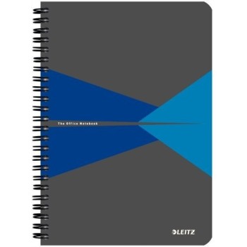 Kołonotatnik OFFICE PP A5 kratka niebieski 44980035 LEITZ