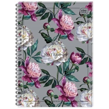 Kołobrulion A5 80k kratka kolorowy margines INTERDRUK